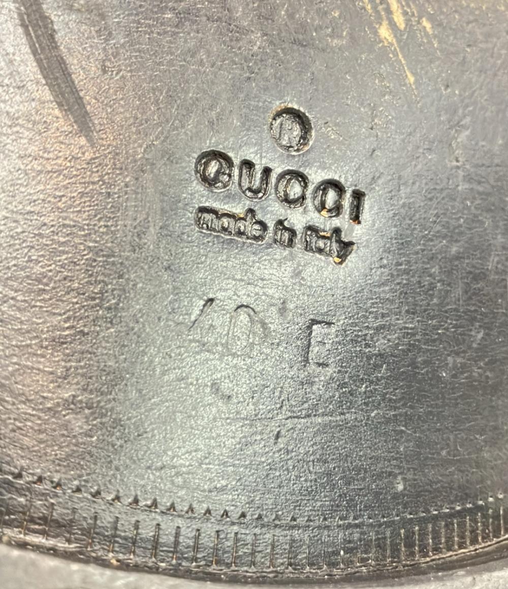 GUCCI レザーサンダル シェリーライン メンズ SIZE 40 (25cm) グッチ