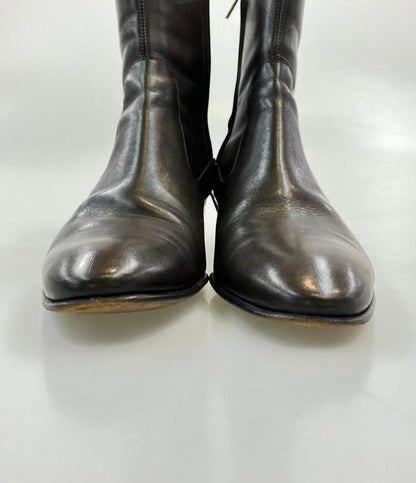 YVES SAINT LAURENT ショートブーツ サイドジップ メンズ SIZE 41 (26cm) イヴ・サンローラン