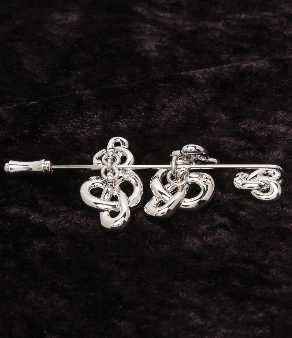 美品 スワロフスキー ピンブローチ レディース SWAROVSKI