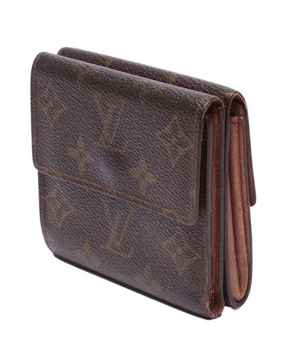 訳あり ルイ・ヴィトン ダブルホック二つ折り財布 ポルトモネ ビエ カルトクレディ モノグラム M61652 ユニセックス LOUIS VUITTON