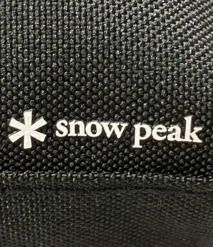 美品 Snow Peak ミニショルダーバッグ サコッシュ 斜め掛け ユニセックス スノーピーク
