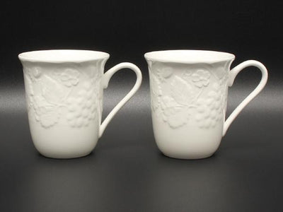 美品 ウエッジウッド マグカップ 2点セット ペア ストロベリー＆バイン WEDGWOOD