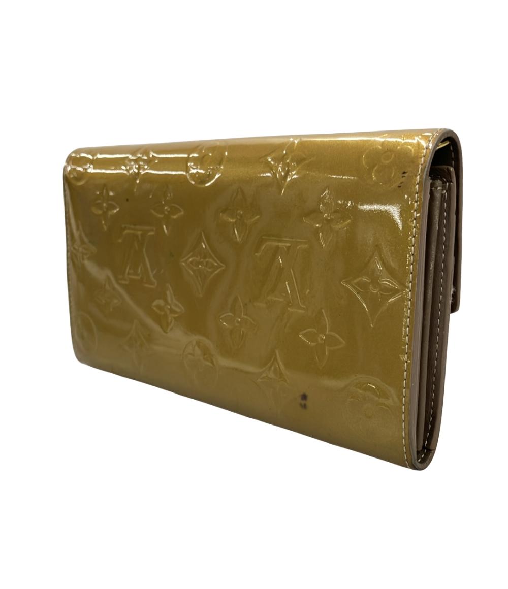 LOUIS VUITTON(ルイヴィトン) 長財布 モノグラムヴェルニ ポルトフォイユサラ M90208 ポムダムール レザー 楽天市場】 LOUIS VUITTON ルイヴィトン ポルトフォイユ・サラ M90208
