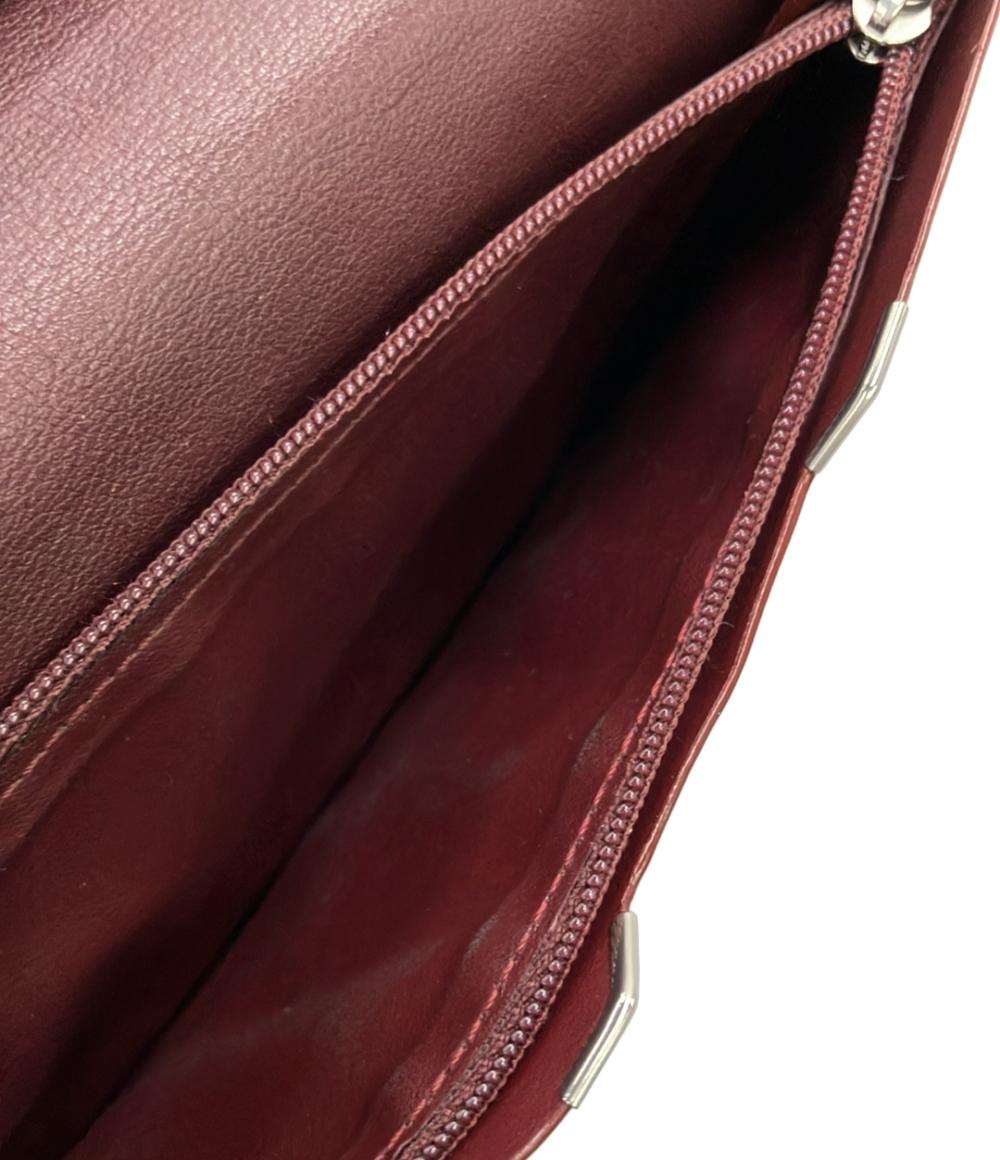 Cartier 二つ折り長財布 レザー マストドゥカルティエ メンズ カルティエ