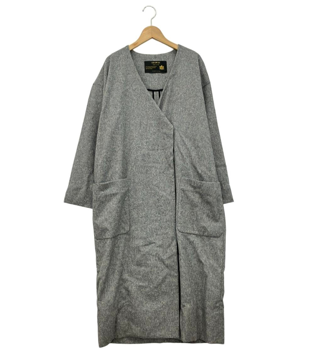 美品 アダワス ウールコート レディース SIZE 38 (M) ADAWAS