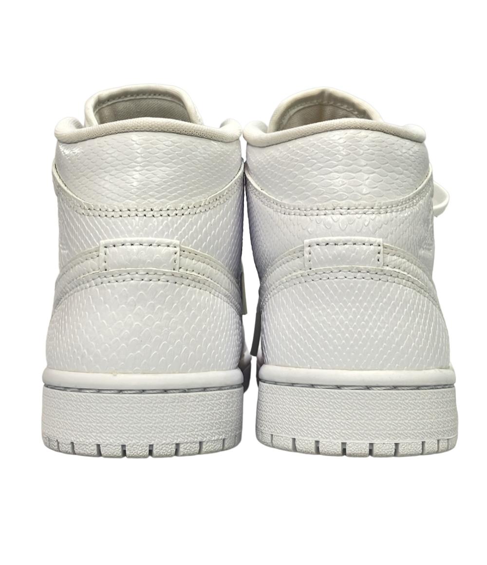 ナイキ ミドルカットスニーカー エア ジョーダン 1 MID BQ6472-110 レディース SIZE 22.0 (XS) NIKE