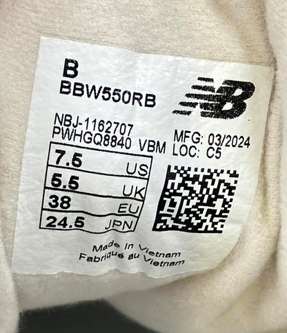 NEW BALANCE ローカットスニーカー BBW550RB レディース SIZE 24.5 (L) ニューバランス