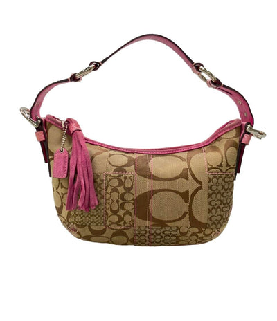 COACH ショルダーバッグ 肩掛け パッチワーク シグネチャー 3680 レディース コーチ