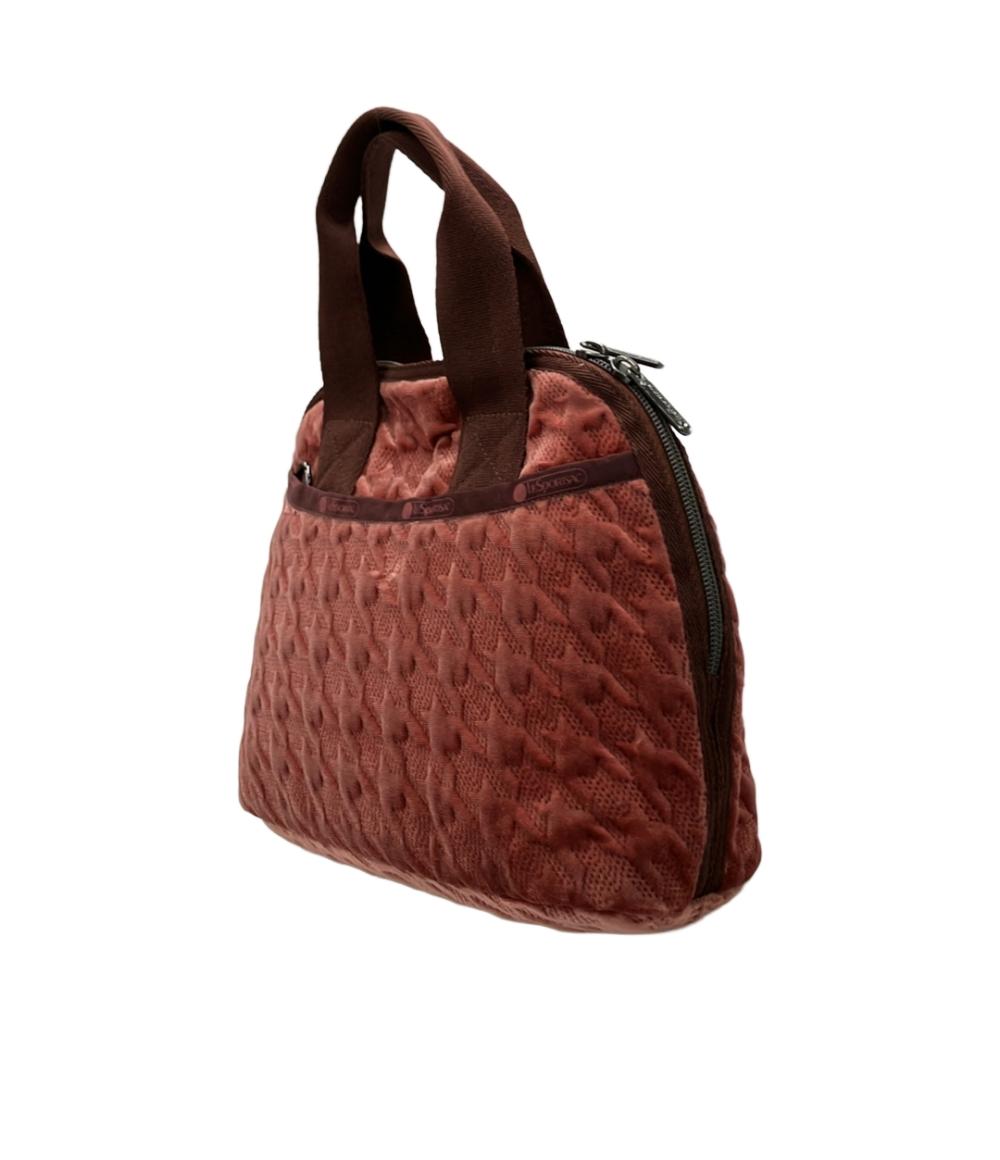 未使用【レスポートサック】ショルダーバッグ2wayトートバッグ 赤×ベージュ 美品 LeSportsac 2way ハンドバッグ ショルダーバッグ 斜め掛け