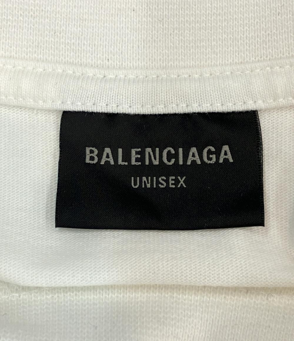 美品 バレンシアガ 半袖Tシャツ PARIS 764235 ユニセックス SIZE M BALENCIAGA