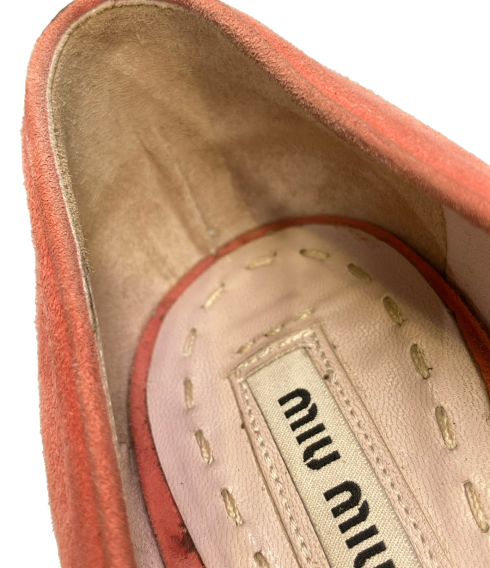 Miu Miu オープントゥパンプス レディース SIZE 36 1/2 ミュウ ミュウ