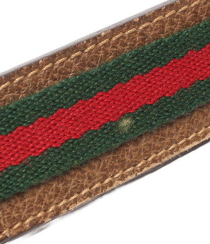 訳あり GUCCI ベルト オールドグッチ シェリーライン メンズ グッチ