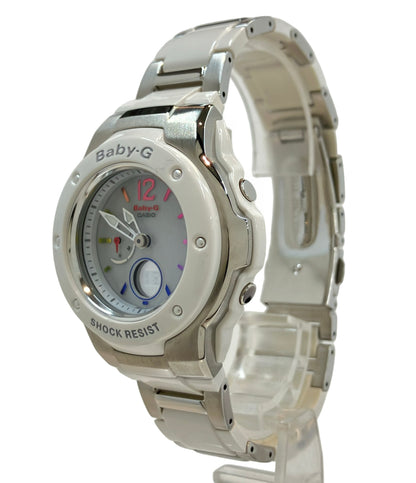 CASIO 腕時計 G-ms Baby-G ソーラー ホワイト MSG-3300 レディース カシオ