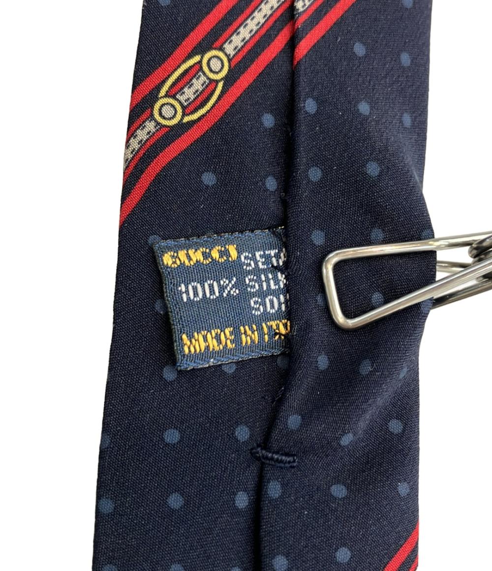 美品 グッチ ネクタイ シルク100% メンズ GUCCI