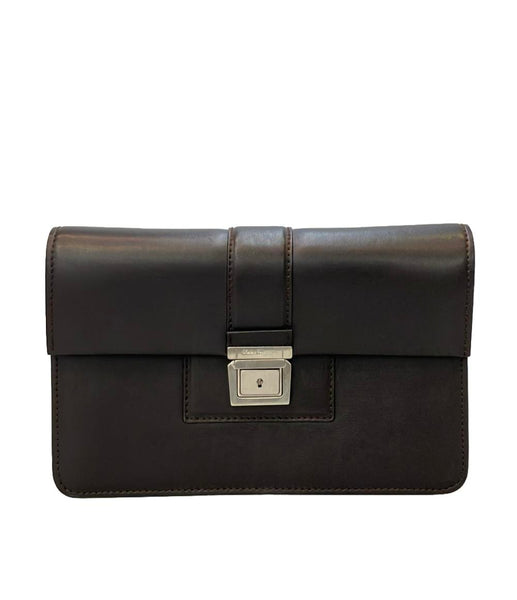 フェラガモ男性用セカンドバッグ(美品) FERRAGAMO（フェラガモ） ボディバッグ 24 1480 メンズ ガンチーニ