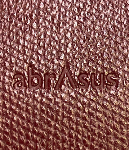 美品 abrAsus 二つ折り財布 メンズ アブラサス