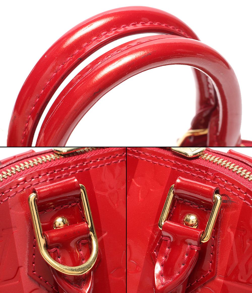 LOUIS VUITTON 2WAYハンドバッグ ショルダーバッグ 肩掛け アルマBB ヴェルニ M91953 レディース ルイ・ヴィトン