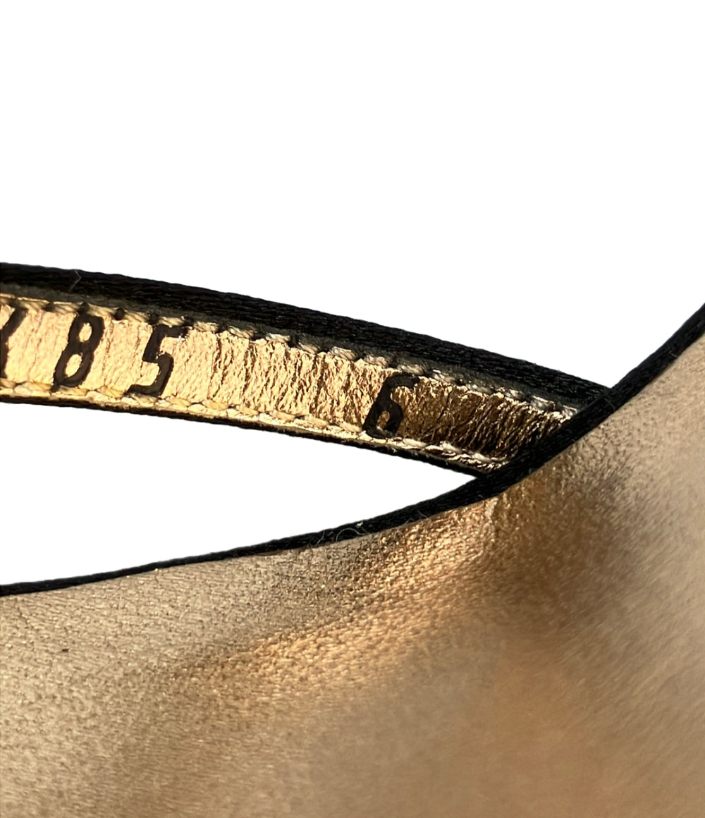 訳あり Salvatore Ferragamo ウェッジソールサンダル レディース SIZE 6 サルヴァトーレフェラガモ