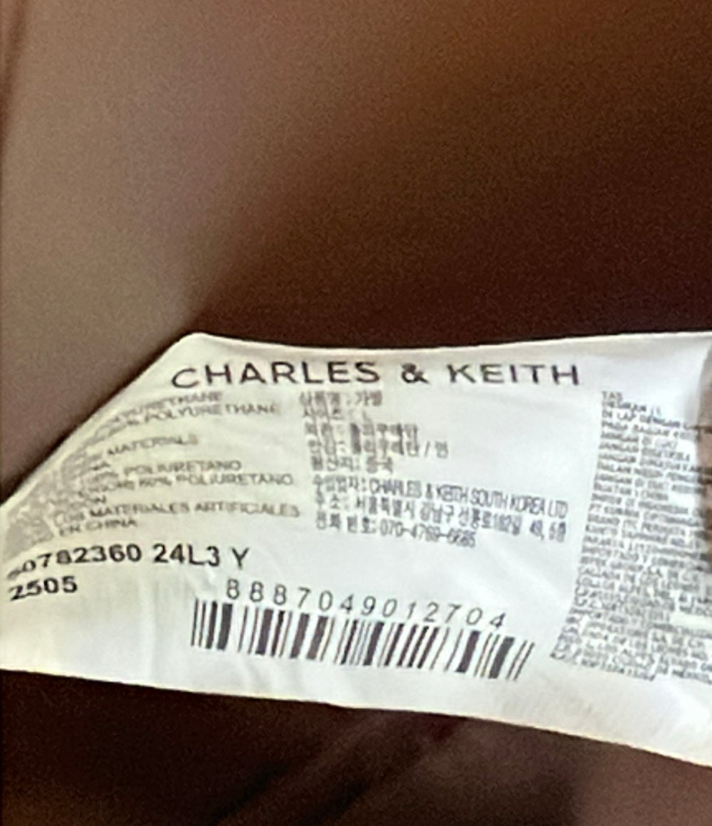 CHARLES&KEITH 2way トートバッグ ショルダーバッグ 斜め掛け レディース チャールズ＆キース