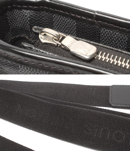 ルイ・ヴィトン 2wayトートバッグ ショルダーバッグ 斜め掛け タダオPM ダミエ・グラフィット N41259 メンズ LOUIS VUITTON