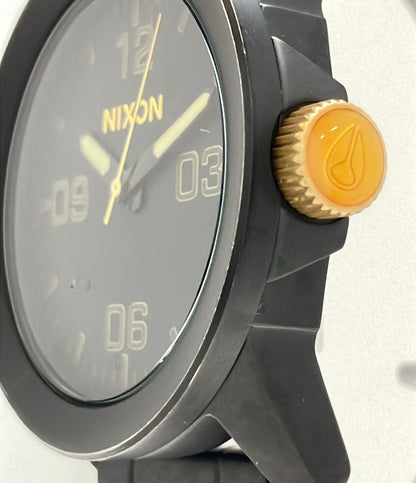 NIXON 腕時計 クオーツ ブラック メンズ ニクソン