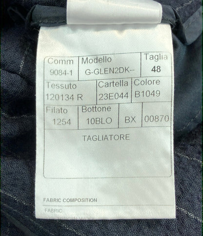 TAGLIATORE ダブルブレストストライプ テーラードジャケット メンズ SIZE 48 タリアトーレ