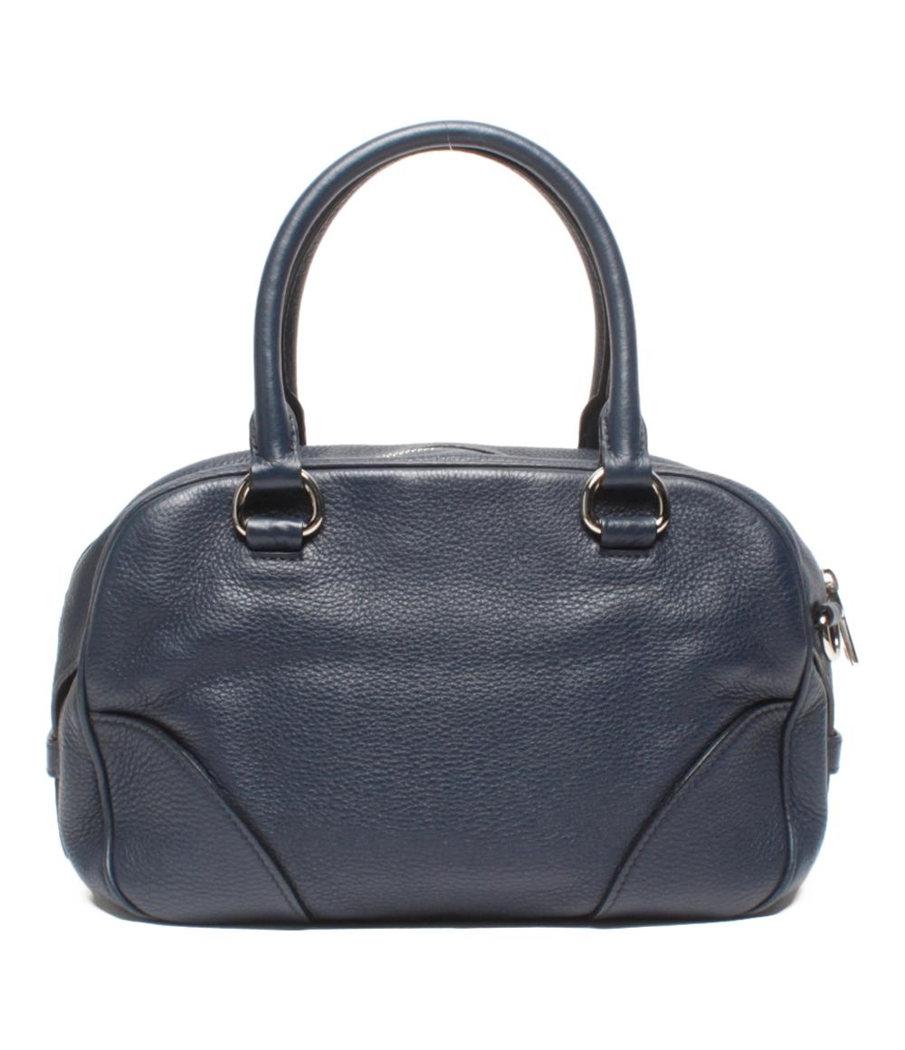 PRADA レザー ミニボストンバッグ 2way ハンドバッグ ショルダーバッグ 斜め掛け レディース プラダ
