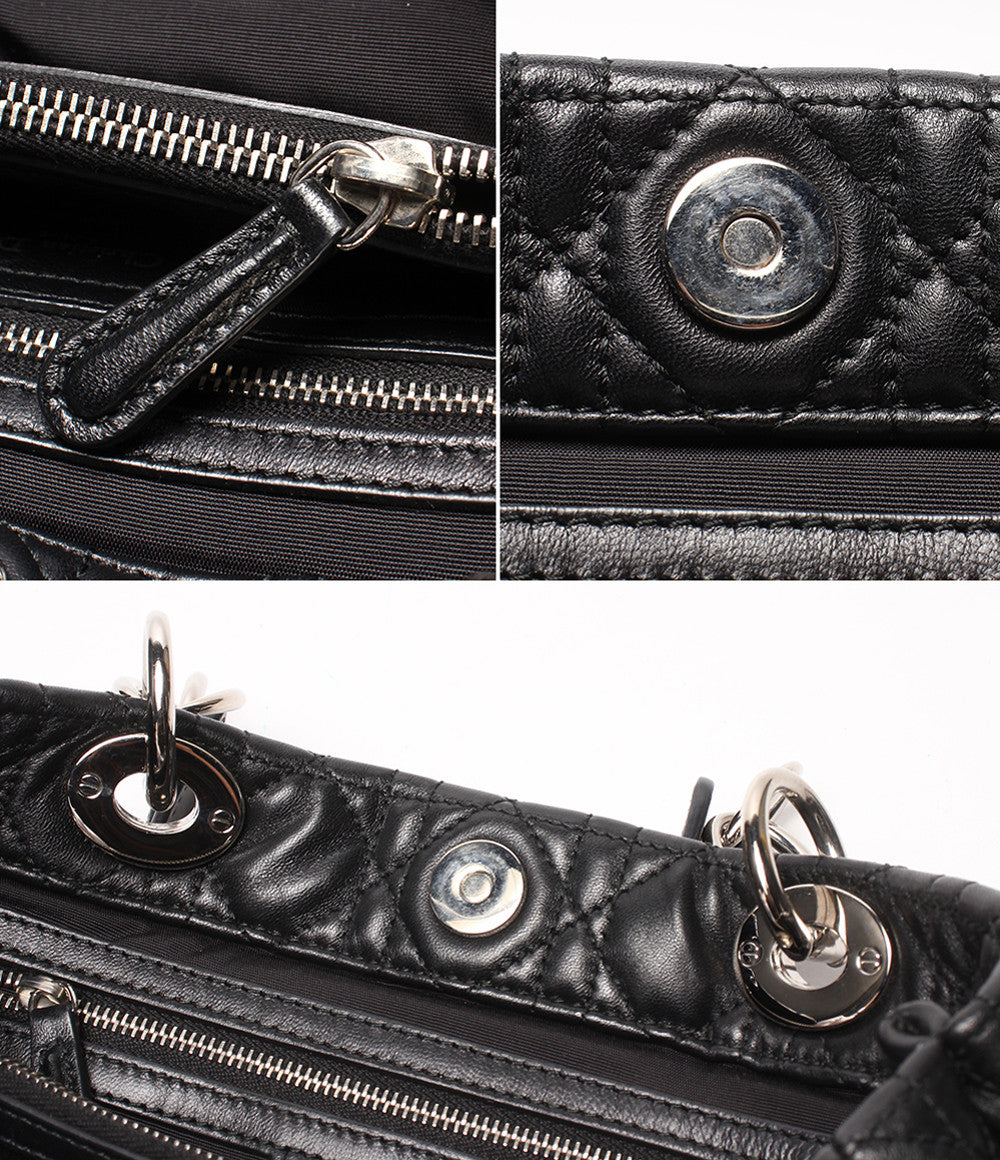 Christian Dior チェーンハンドバッグ チェーントートバッグ 肩掛け ソフト ショッピング トート レディディオール レディース