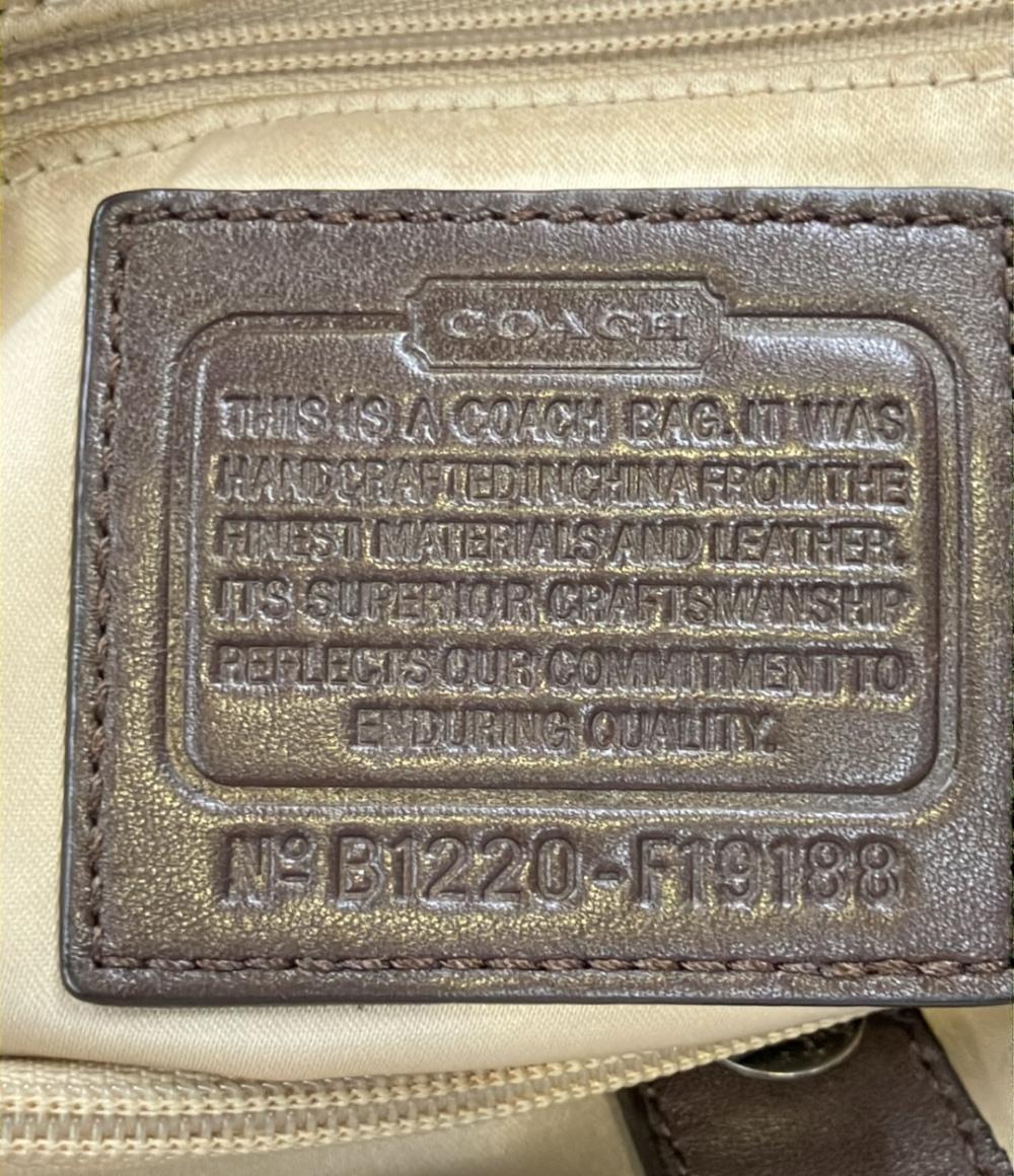 COACH トートバッグ ショルダーバッグ 肩掛け シグネチャー F19188 レディース コーチ