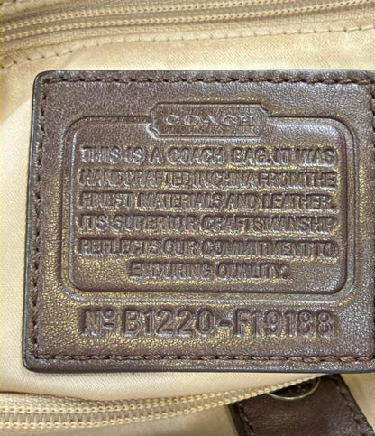 COACH トートバッグ ショルダーバッグ 肩掛け シグネチャー F19188 レディース コーチ