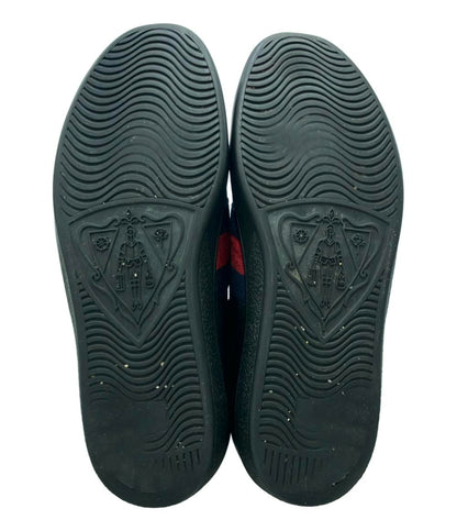 訳あり GUCCI ローカットスニーカー エース ビー 429446 メンズ SIZE 8 1/2 27.5 グッチ