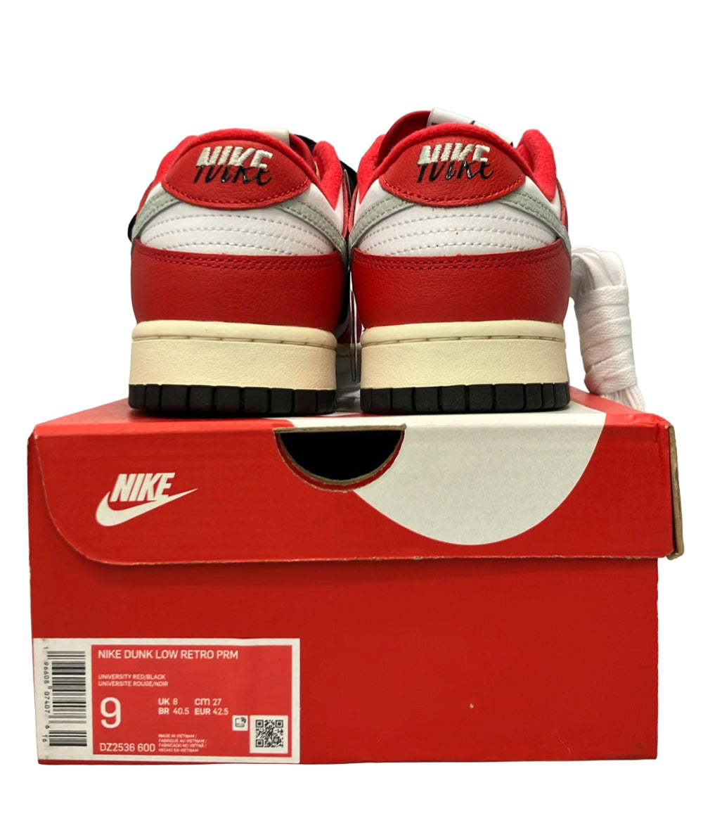 美品 NIKE ローカットスニーカー DUNK LOW RETRO PREMIUM DZ2536-600 メンズ SIZE 27.0 (L) ナイキ