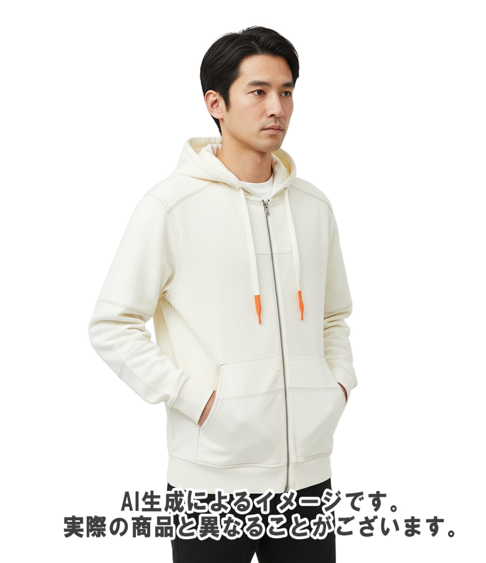 HERMES ジップアップパーカー ヴァワルH メンズ SIZE L エルメス