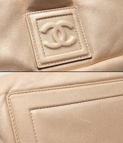 CHANEL トートバッグ ゴールド金具 コココクーン 13番台 ココマーク ラムスキン レディース シャネル