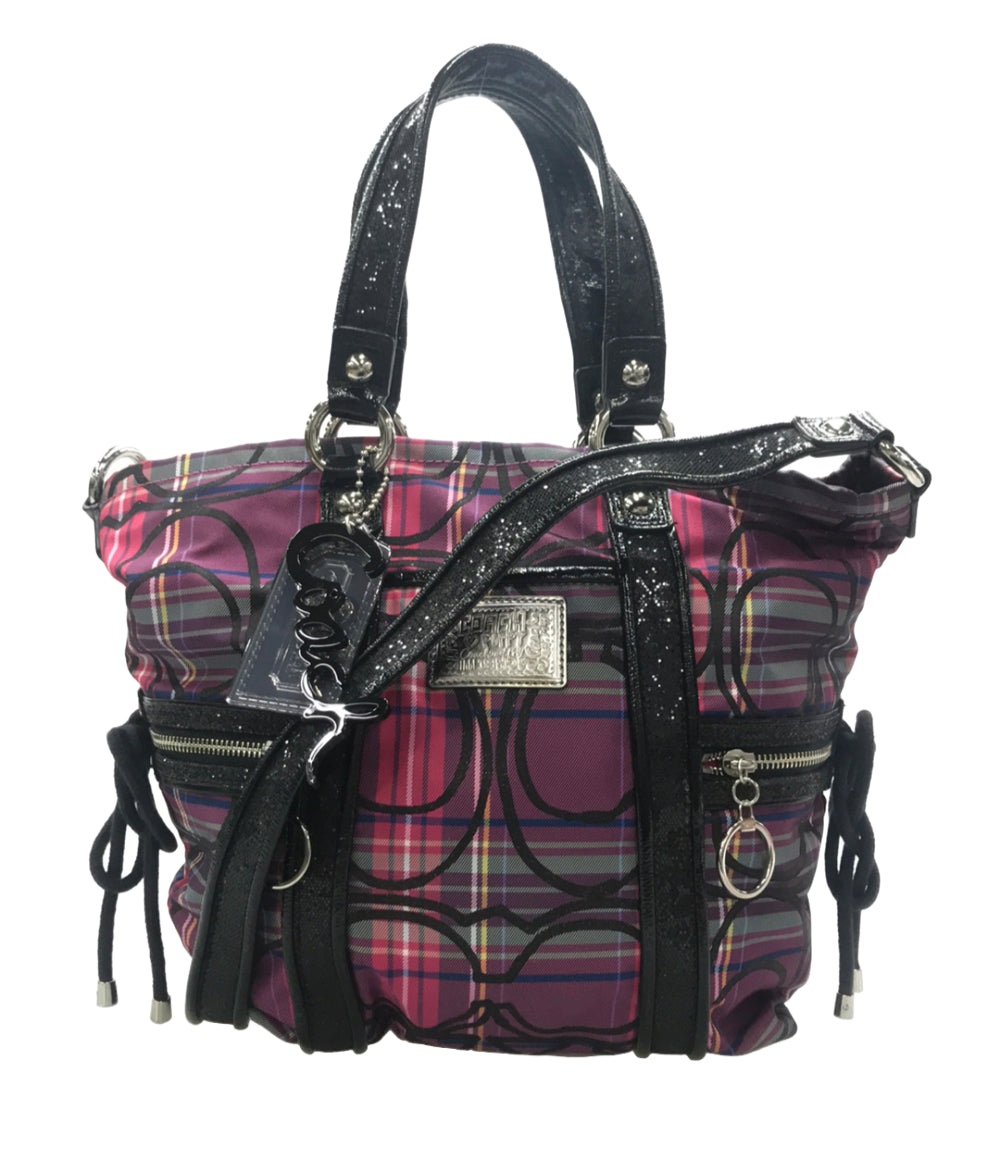 COACH 2WAY ハンドバッグ ショルダーバッグ 肩掛け ポピー 14371 レディース コーチ