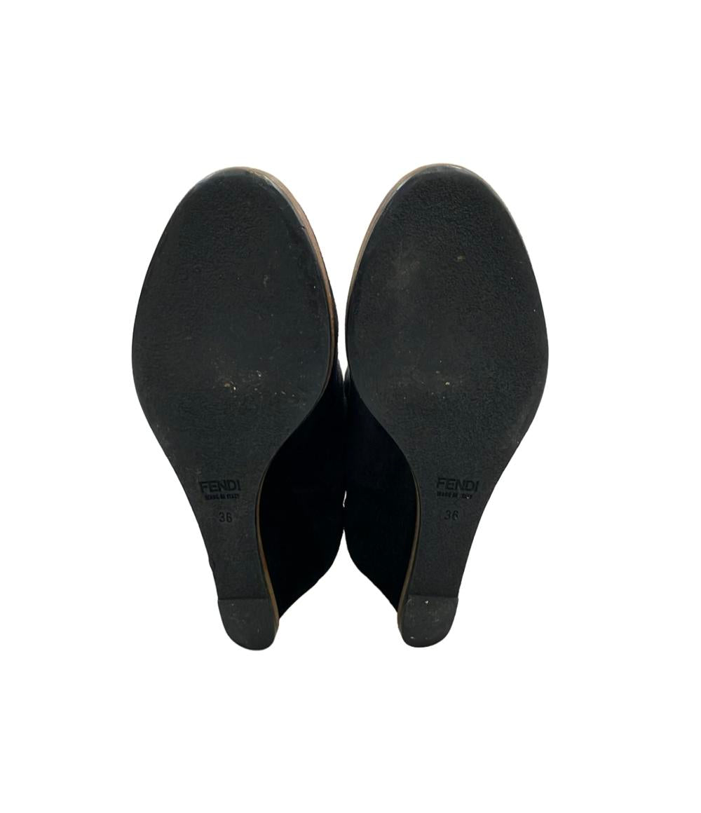 フェンディ サイドゴアブーツ ウェッジソール レディース SIZE 36 (M) FENDI