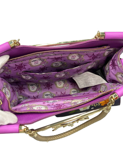 Loungefly Disney 2way ハンドバッグ ショルダーバッグ 斜め掛け ラプンツェル レディース ラウンジフライ ディズニー