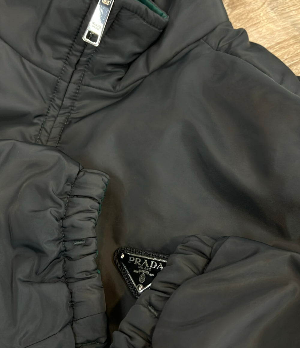 PRADA ブルゾン リバーシブル  三角プレート ジップアップ This is a PRADA reversible nylon jacket SGB223 R232 1060 メンズ SIZE 48 (M) プラダ