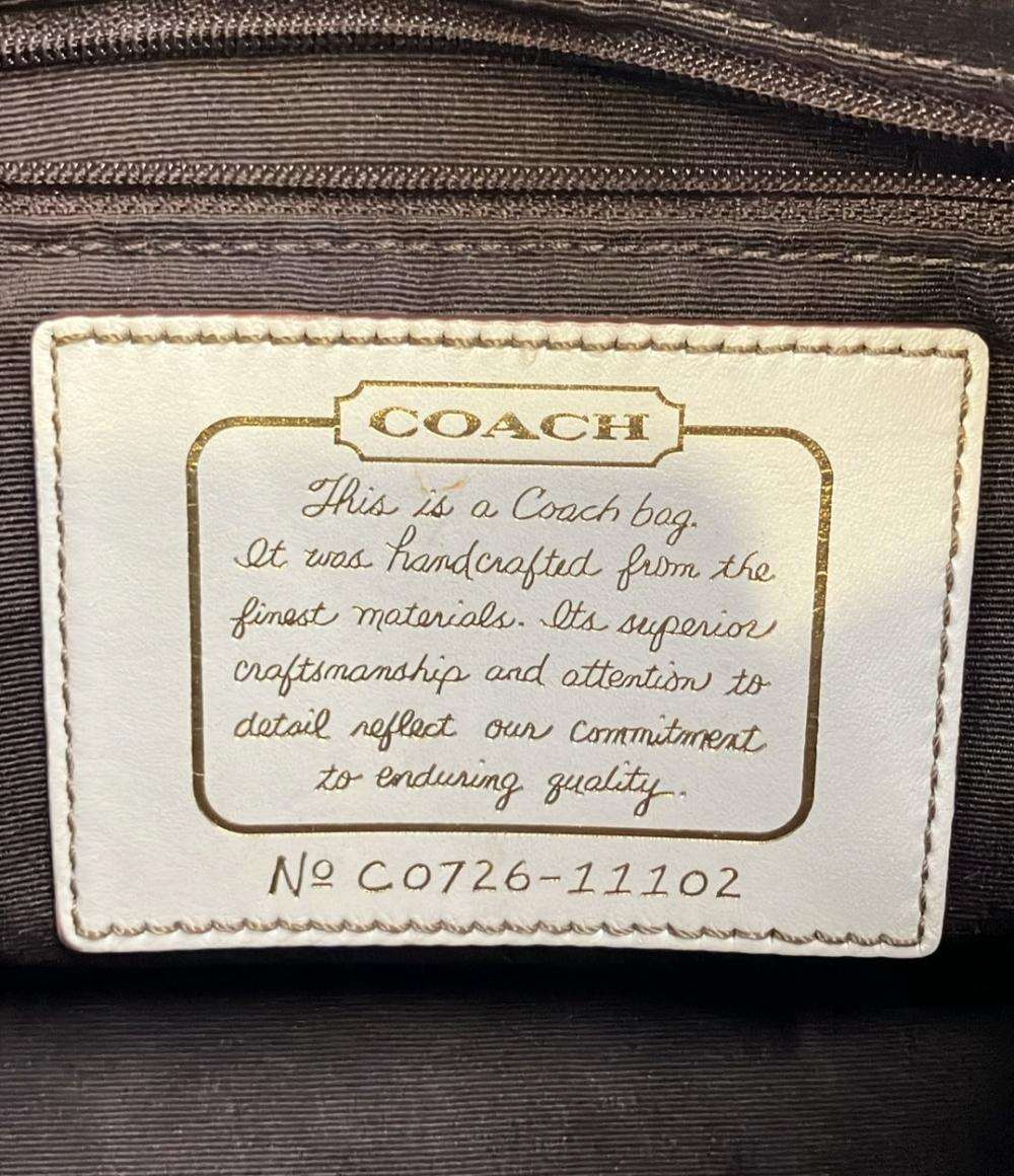 COACH ハンドバッグ ラージシグネチャー 11102 レディース コーチ