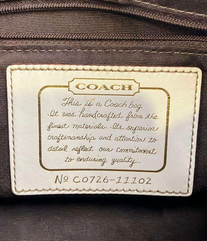 COACH ハンドバッグ ラージシグネチャー 11102 レディース コーチ