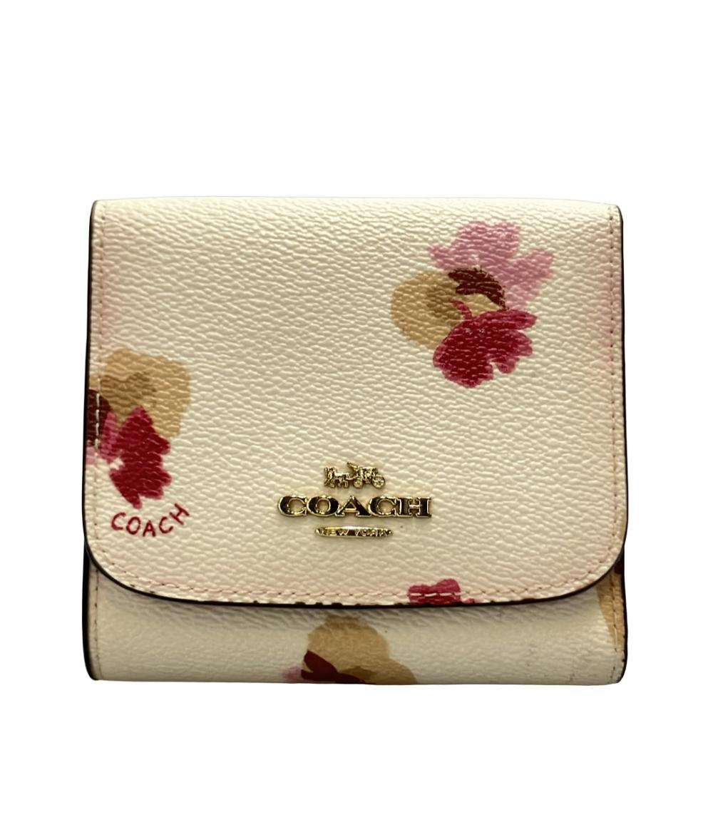 訳あり COACH 三つ折り財布 F53758 レディース コーチ