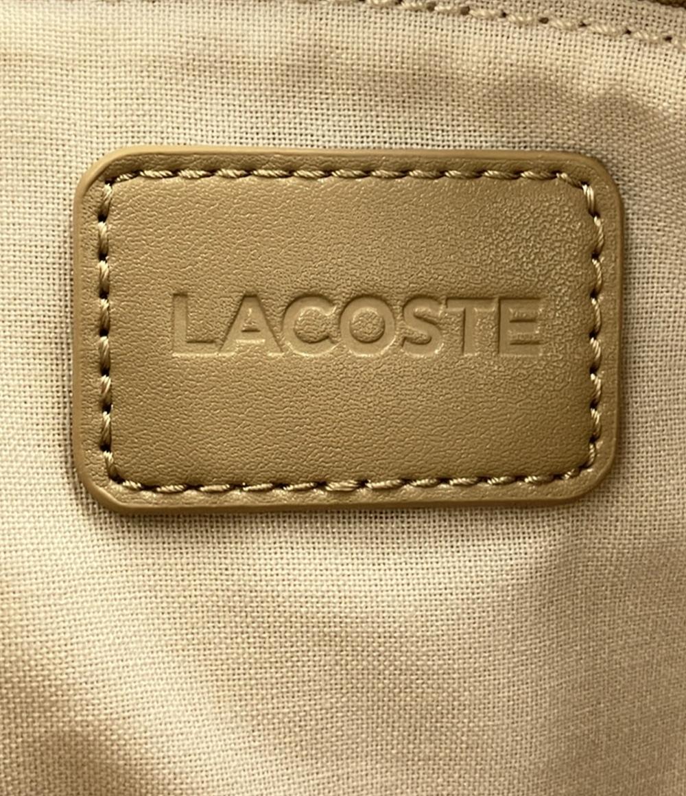 美品 LACOSTE セカンドバッグ メンズ ラコステ