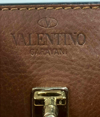 ヴァレンティノ 2wayハンドバッグ ショルダーバッグ デニム スタッズ PW2B0A55XZB レディース VALENTINO