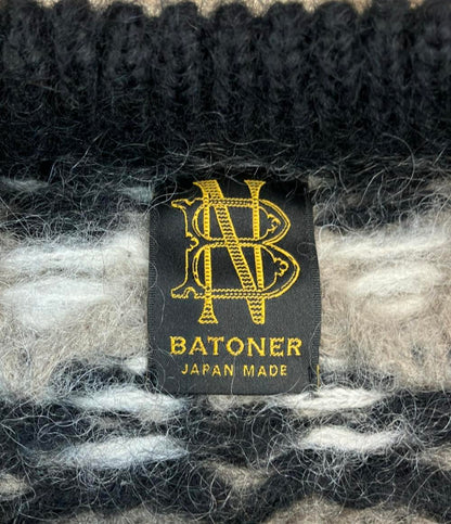 batoner 長袖ニット モヘヤ BN-21FM-044 メンズ SIZE 1 (S) バトナー