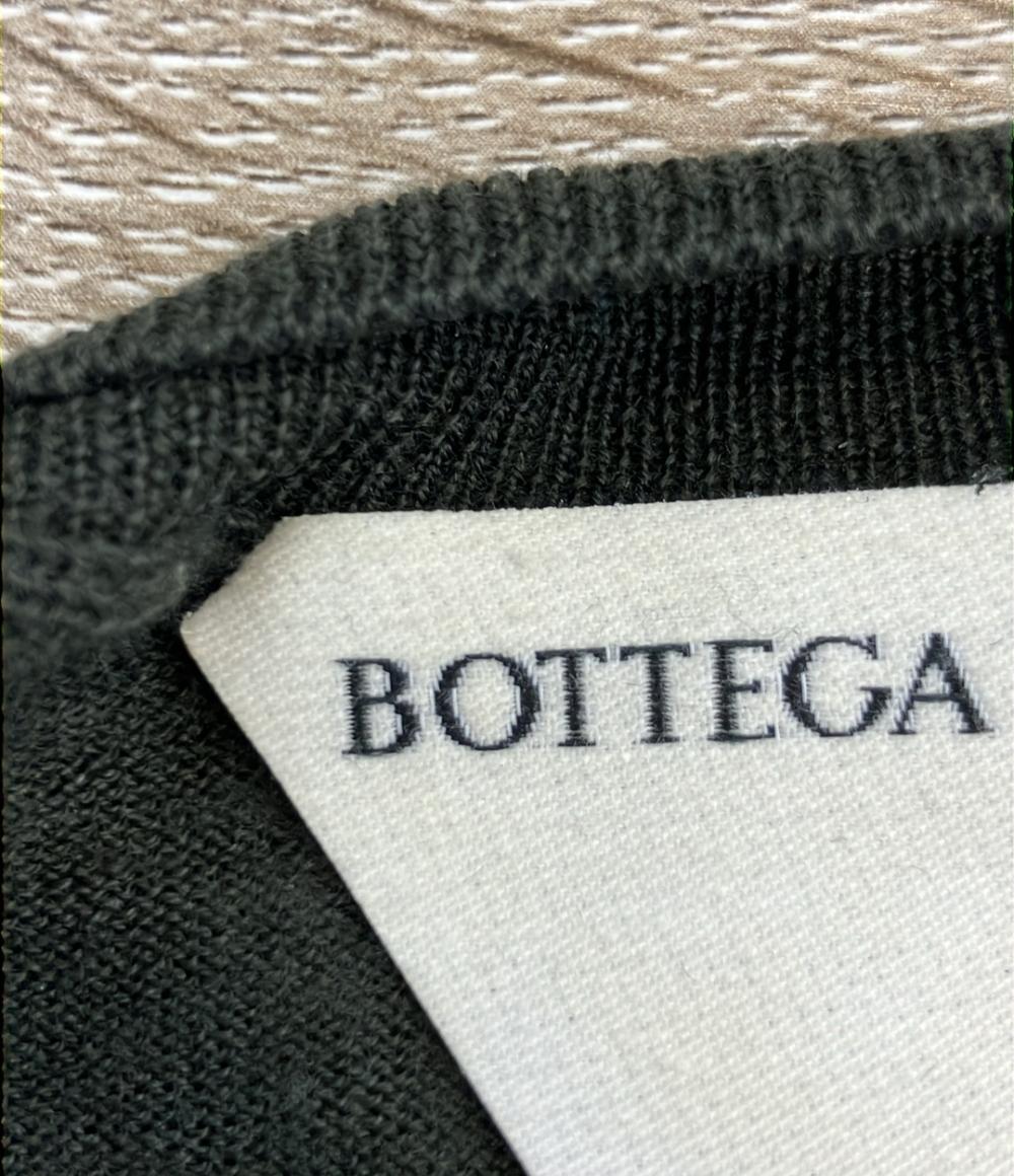 BOTTEGA VENETA 長袖ニット ウール クルーネック リブ プルオーバー C-EPBV-2020-1286 メンズ SIZE S ボッテガ・ヴェネタ