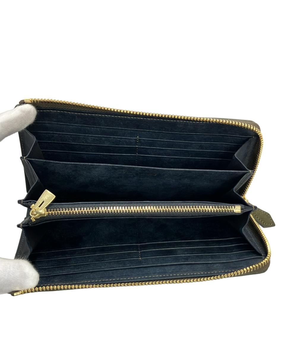美品 COCOMEISTER L字ファスナー長財布 メンズ ココマイスター