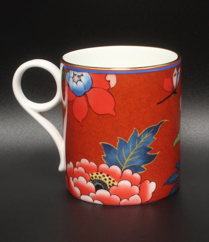 美品 WEDGWOOD マグカップ ペオニア ブラッシュ ウェッジウッド