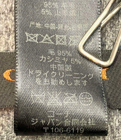 美品 COACH マフラー ボーダー柄 メンズ レディース コーチ