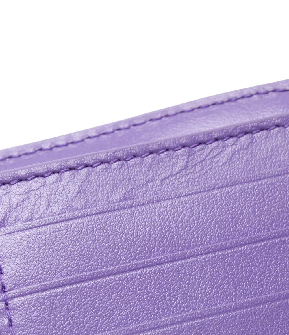 美品 BOTTEGA VENETA 二つ折り財布 イントレチャート レディース ボッテガ・ヴェネタ