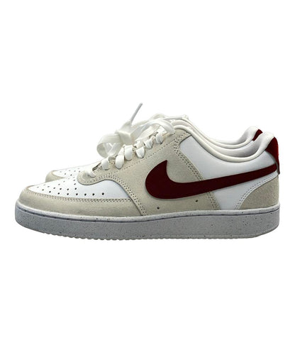 NIKE ローカットスニーカー COURT VISION FQ7628-100 レディース SIZE 24.5 (L) ナイキ